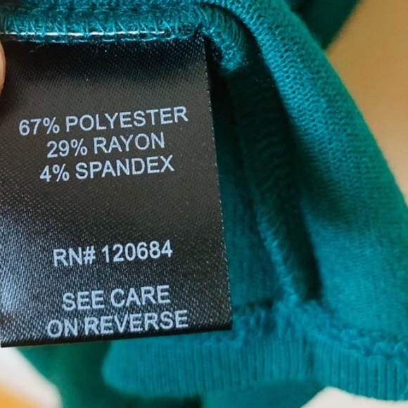 Torrid Lace Back Belted Teal Green Knit Dress - Picture 10 of 10